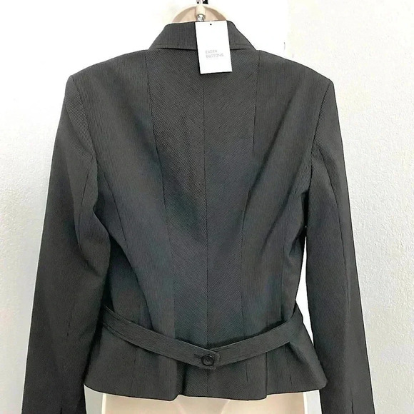 Victoria’s Secret Body by Victoria 90s Tailored Pinstripe Cropped Blazer Office - Picture 4 of 9